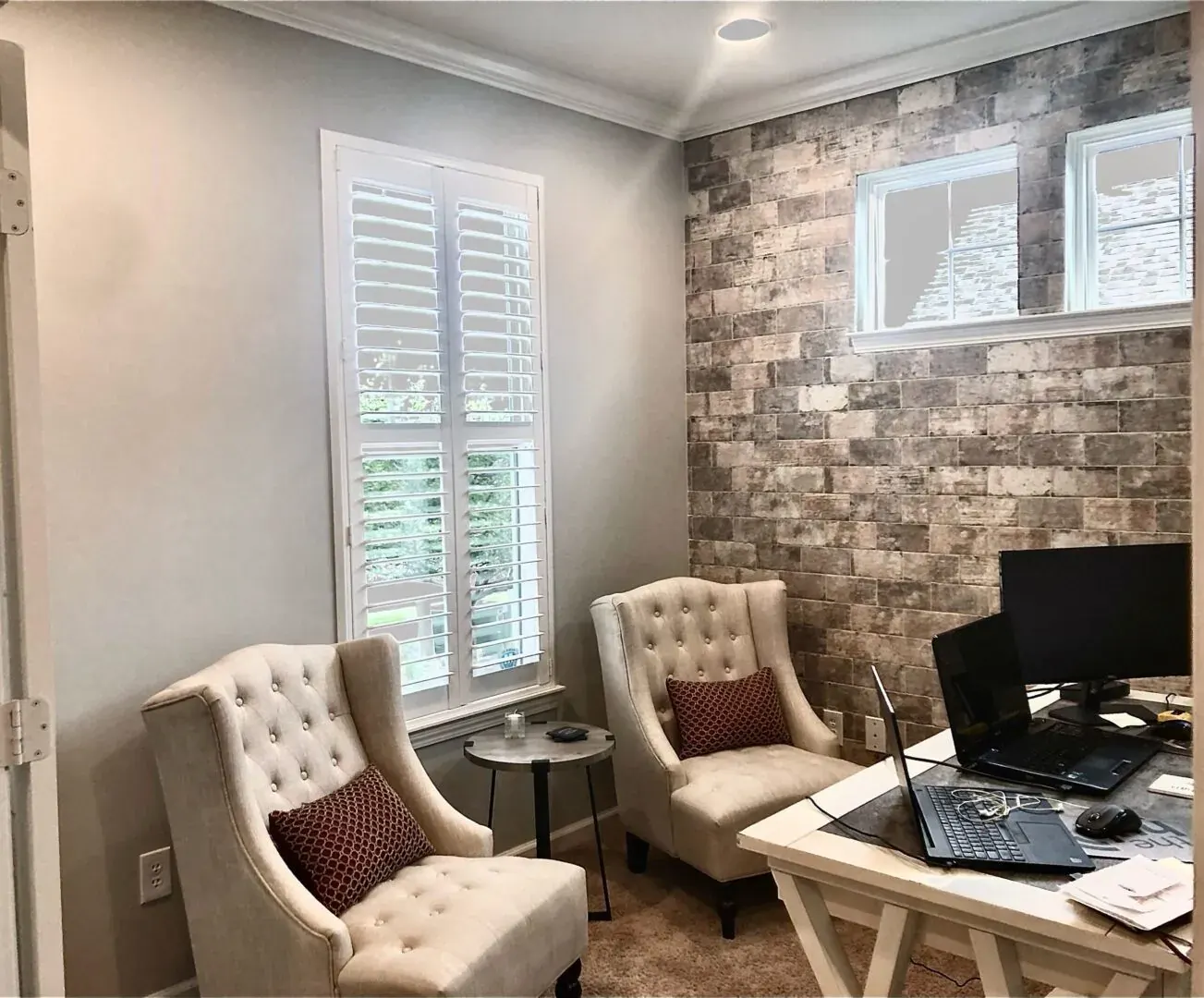 Cellular shades in a Brownsburg living room